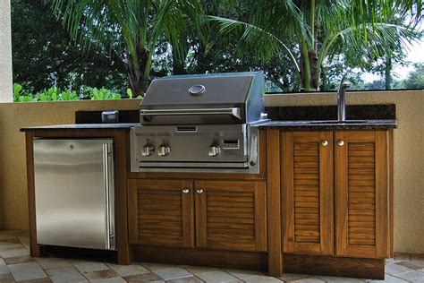 waterproof outdoor kitchen cabinets